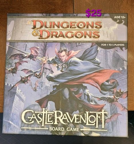 Dungeons & Dragons Castleravon Loft Board Game