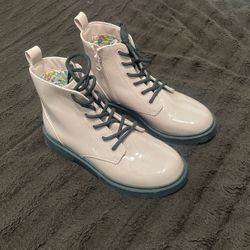 Pink Target Boots 