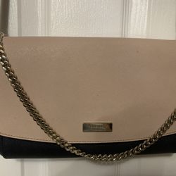 Kate Spade Pink & Black Crossbody Purse