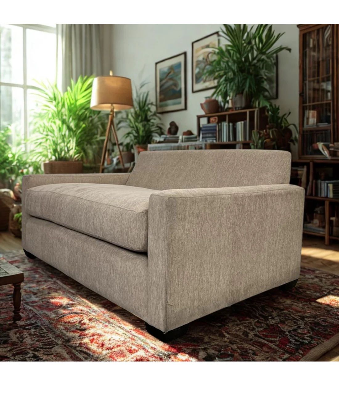 Sigla Furniture Modern Loveseat Low Profile