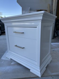 Nightstand solid wood