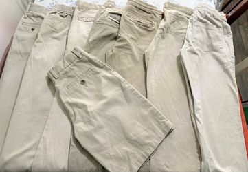 Khaki uniform pants