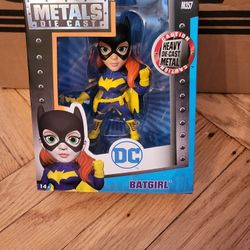 DC Comics Batgirl RETIRED Die-Cast Collectible Metal Figure 