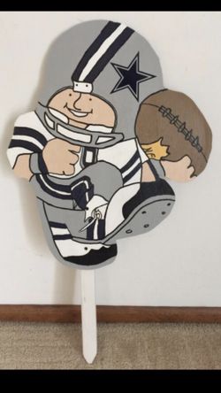 Dallas Cowboys yard sign