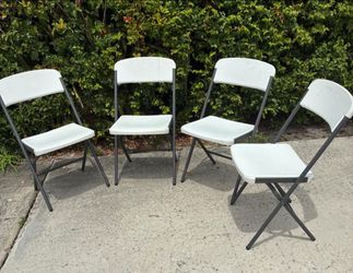 FOLDING CHAIRS ( LIFETIME BRAND) $25EACH