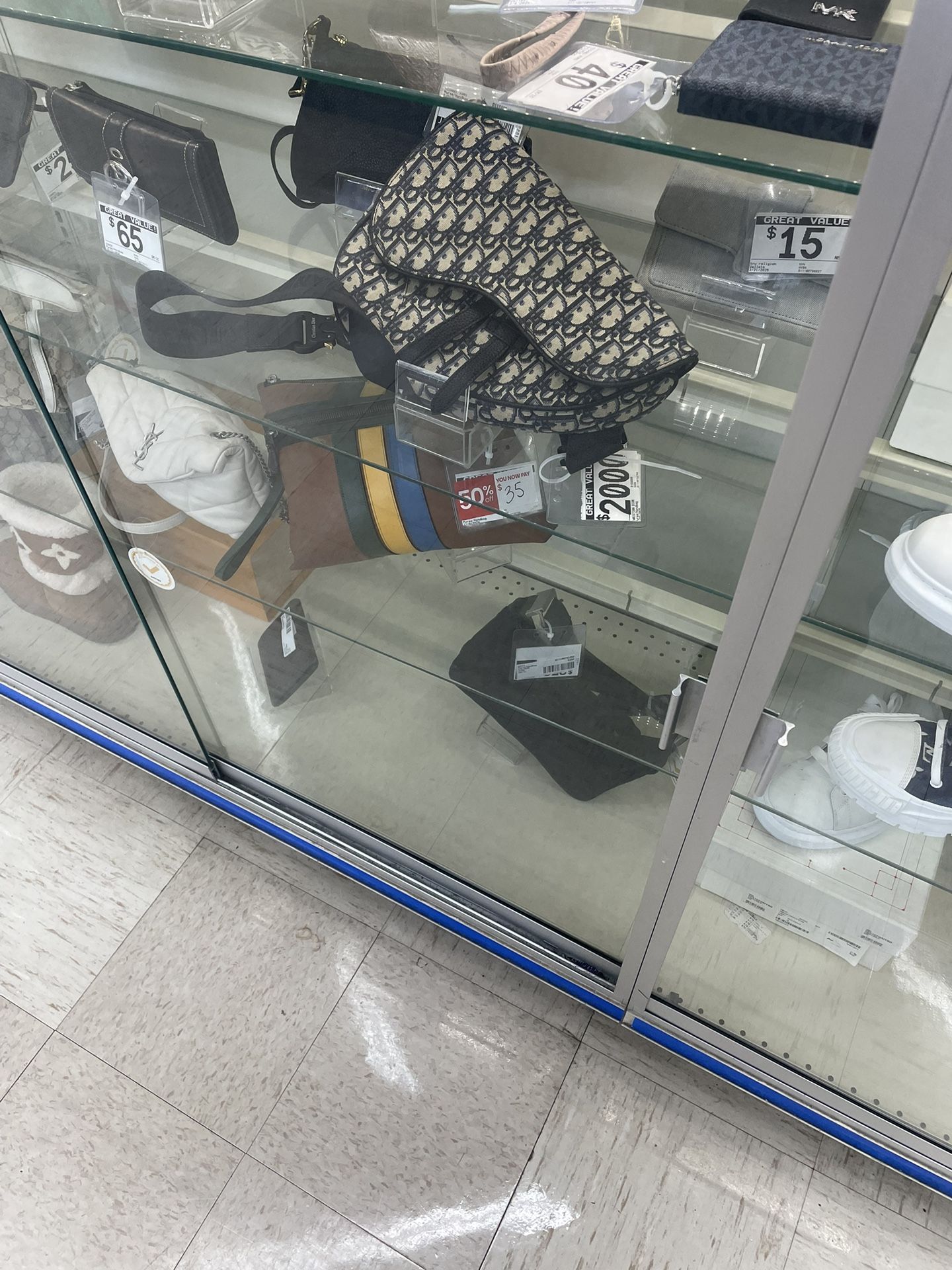 Dior Saddle Bag With Receipt