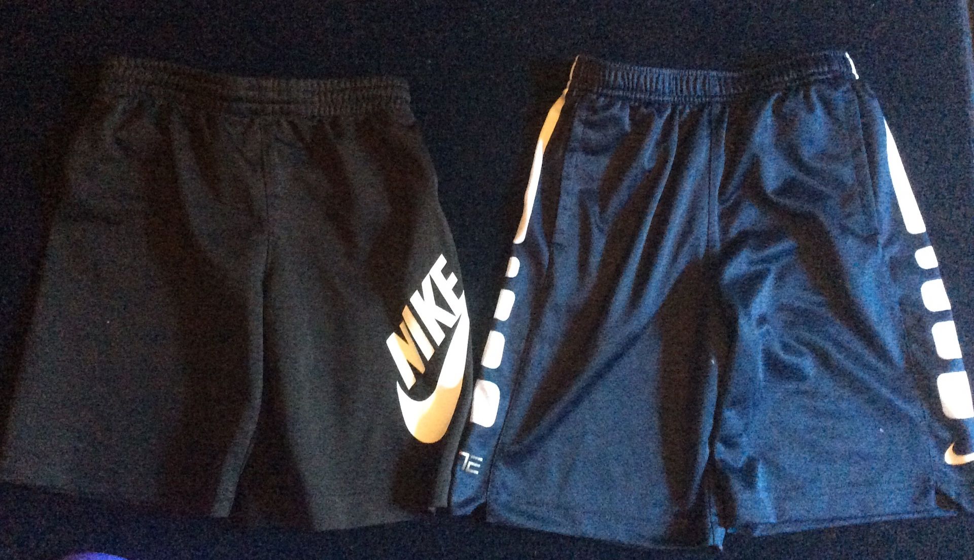 2 prs. Nike shorts-sz.7 boys