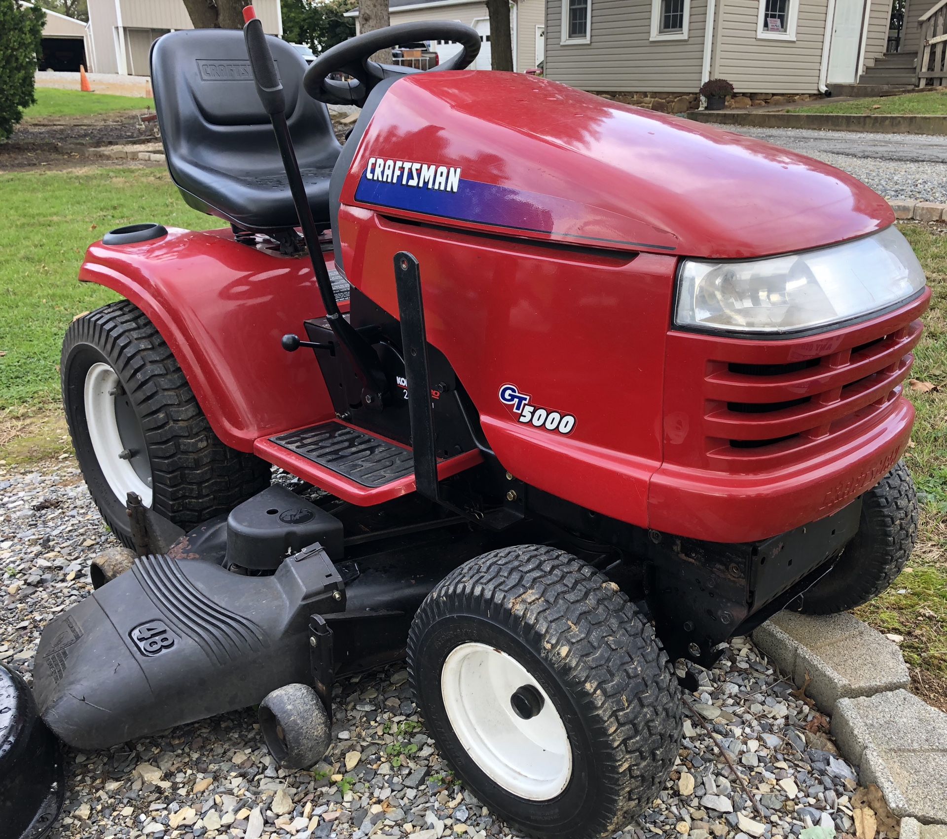 Craftsman Gt 5000 Garden Tractor For