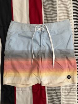 Men's Stripe Board Shorts