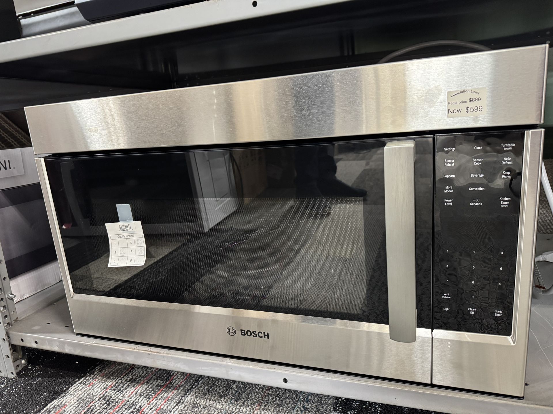 Bosch brand new Bosch Microwave