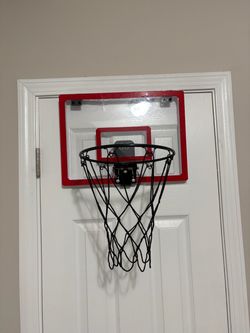 Over-the-Door Mini Basketball Hoop