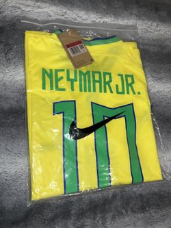 Brazil 2022 World Cup Soccer Jersey Tshirt Neymar LARGE