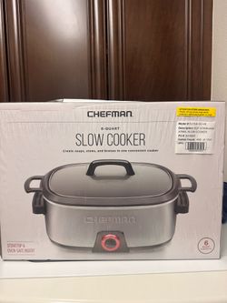 CHEFMAN 6 QUART SLOW COOKER
