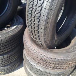 SEMI NEW FOUR TIRE 245/70/17 GENERAL ALSO WE HAVE NEW TIRES ON ESPECIAL PRICES