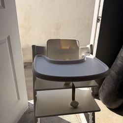 Stokke Tripp Trapp Wooden High Chair In White| Excellent Condition | $200