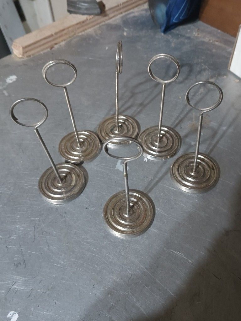 Menu Holders