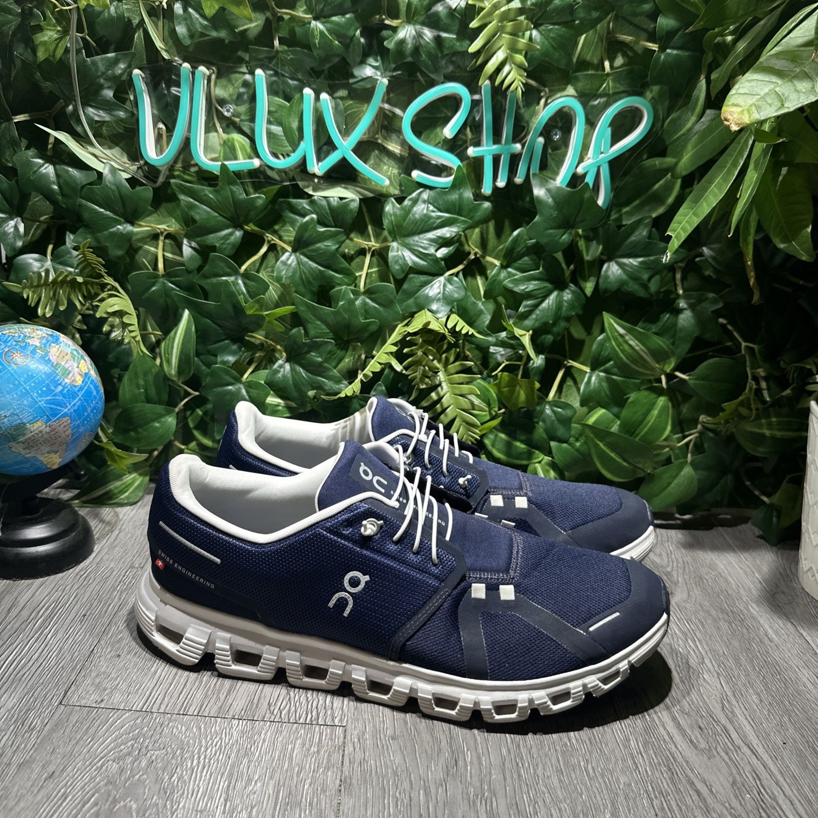 Mens On Cloud 6 New Generation blue/white sneakers running  display picture 1