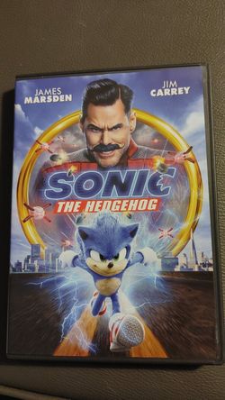 Sonic The Hedgehog New Movie DVD