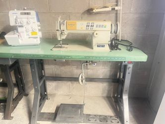 Juki serger machine and brother industrial sewing machine both for $850