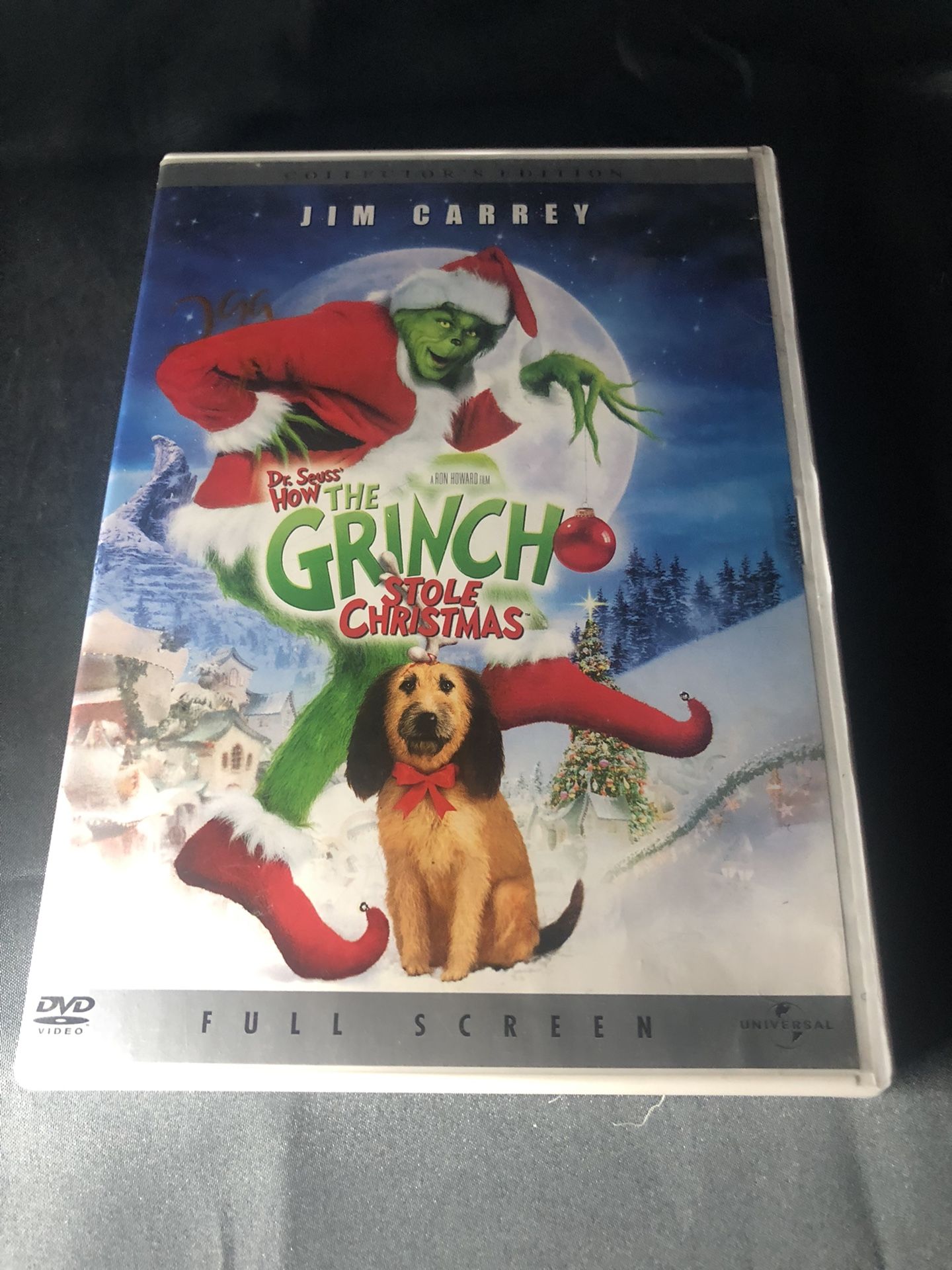 Dr. Seuss’ How the Grinch Stole Christmas- Jim Carrey (DVD, 2001).  
