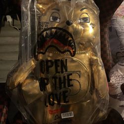 New Sprayground Money Bears Back Pack Rare Numbered