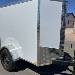 2026 enclosed cargo trailer 4’x6’x4’