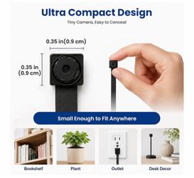 Ultra Compact Mini Hidden Camera