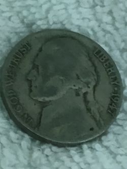 Rare 1947 Nickel 