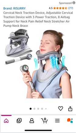 Risurry neck traction device