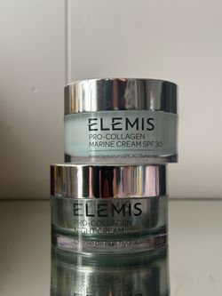Authentic Elemis Pro-Collagen Marine Cream & Night Cream – New