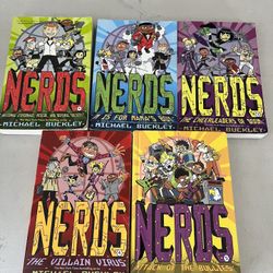 Nerds Series Collectors By Michael Buckley( 1-5 )
