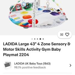LADIDA Gym Baby Playmat