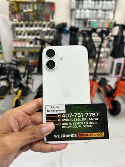 🔓 UNLOCKED DESBLOQUEADO iPhone 16 128GB $50 Down Payment