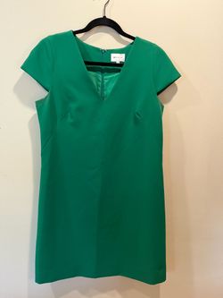 Milly size 6 emerald green dress