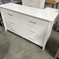 New in box ! 6-Drawer white Dresser, bedroom dresser, six storages dresser, clothing storage unit, bedroom closet, closet storage, cabinet, Dresser, m