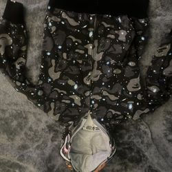 bape zip up double zip