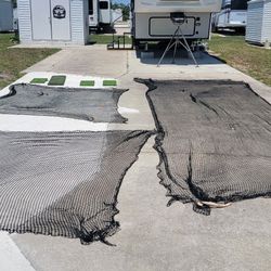 Golf netting.  