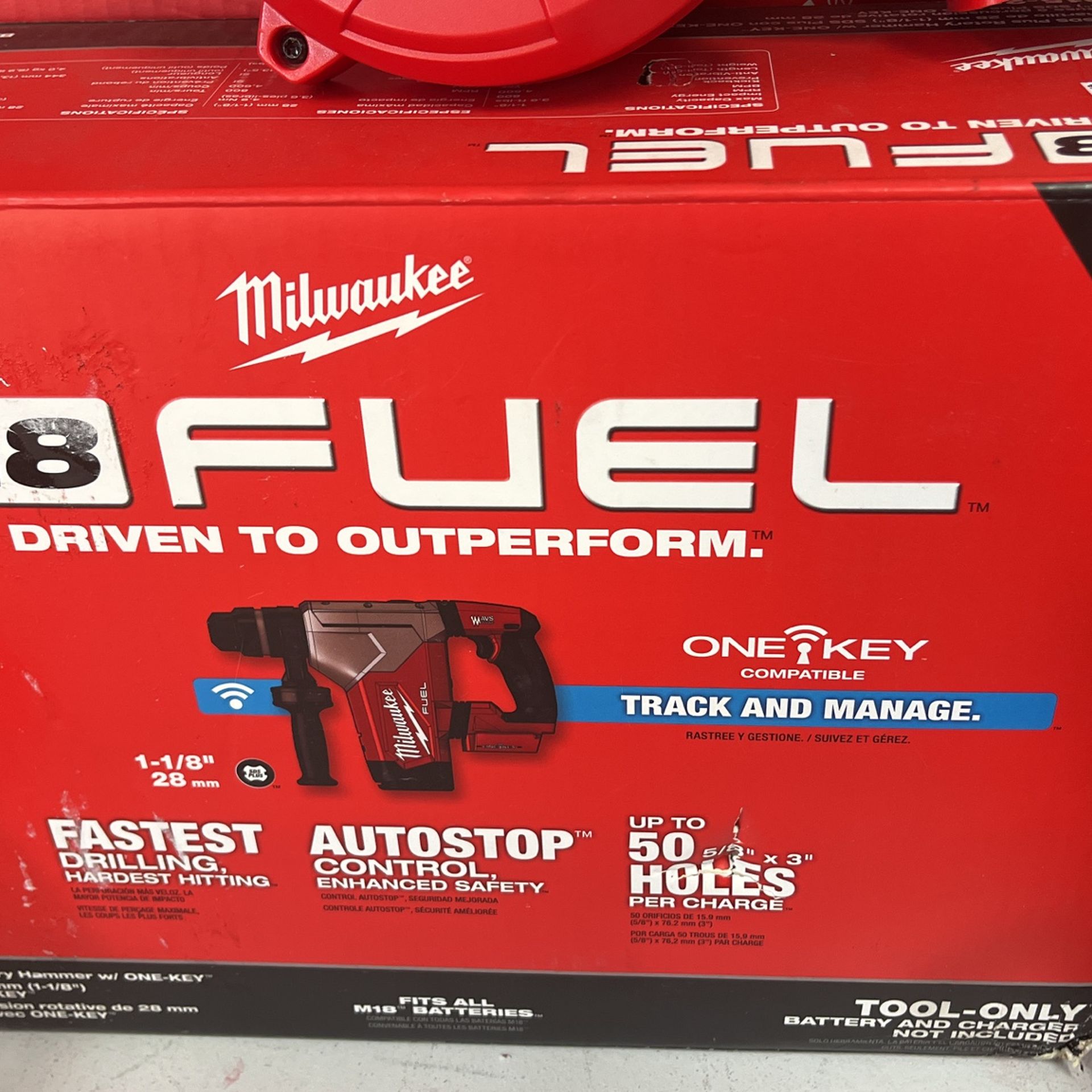 Milwaukee Fuel Track And ManageRotary Hammer