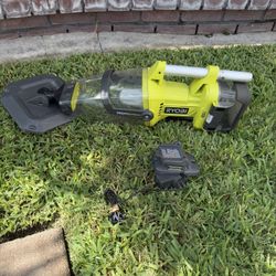 Ryobi One + Underwater Pool Vacuum 