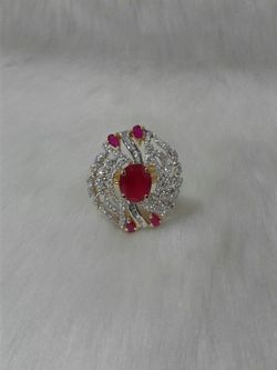 Womens Gold Plated Ring