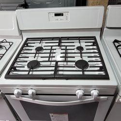 Whirlpool 30" Wide Apartment Size Gas Stove Range Estufa 