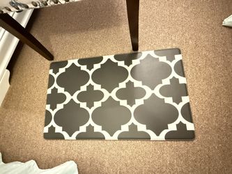 Anti-Fatigue Kitchen Mat and Semi-Circle Floor Mat Set $10 each or $16 for 2