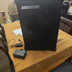 Soundbox Blue Tooth Speaker With Two Batteries