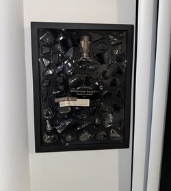 Woodford Reserve Double Oak Glass Bottle Art