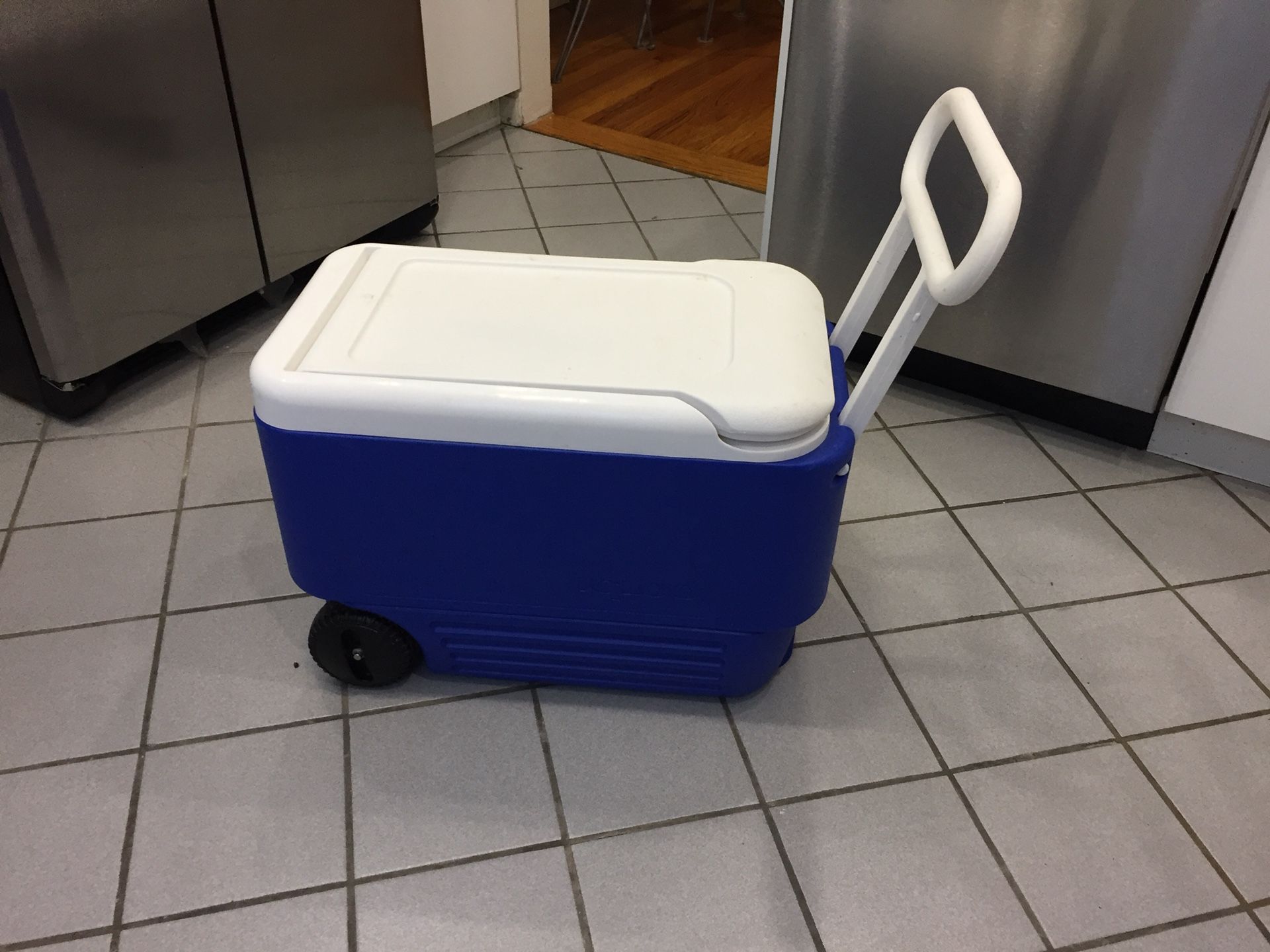 Large Cooler with Wheels