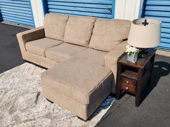 Sofa Couch With Reversible Chaise FREE DELIVERY