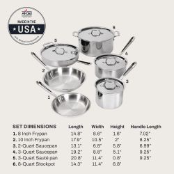 All-Clad cookware set