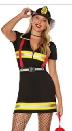 Spirit Halloween ‘Blazing Babe’ Firefighter Costume
