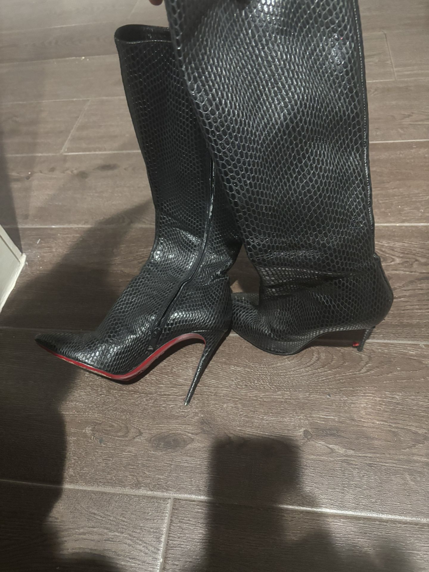 Louboutin Boots 75 Bucks