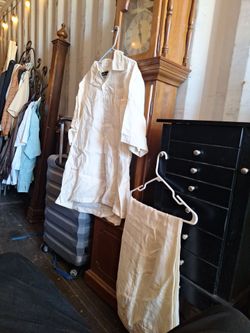 Stacey adams suit size 36 pants shirt L